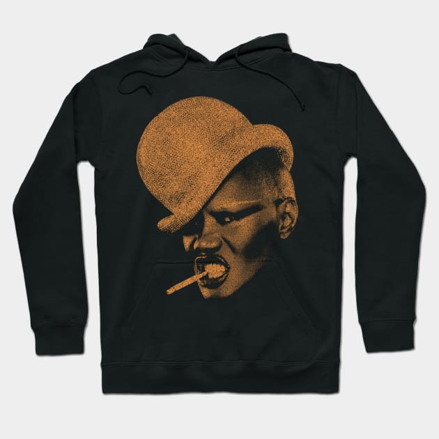 Grace Jones Hoodie by HARDER.CO